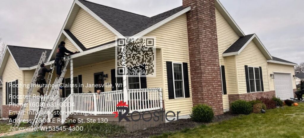 Roofing Insurance Claims in Janesville, WI - Rooster Roofing