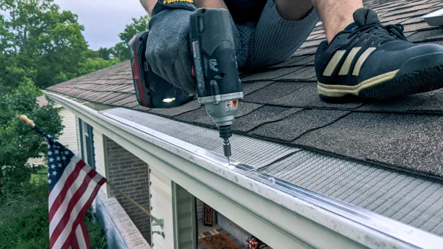 Gutter Guard Installation