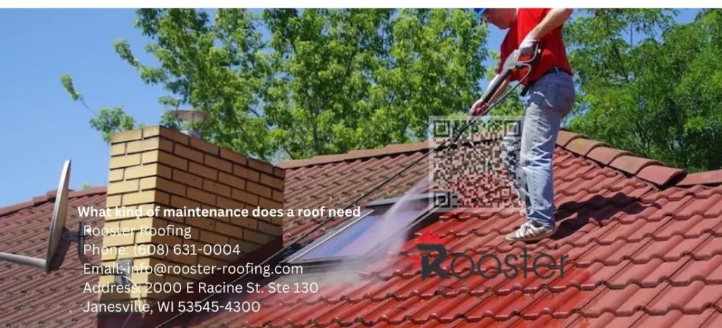 What kind of maintenance does a roof need